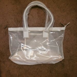 Neiman Marcus Clear Tote Bag